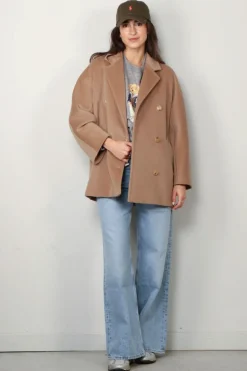 Max Mara jas - Rebus - camel