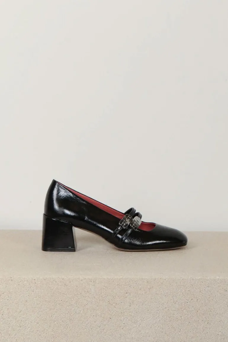 Morobé Ballerina's - Fae 01 - Black varnish