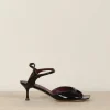 Morobé Sandalen - Grace logo 85 - Black vernis