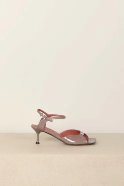 Morobé Sandalen - Grace logo 86 - Greige vernis