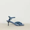 Morobé Sandalen - Grace 89 - Blue Jeans Python