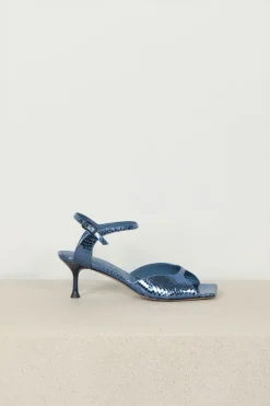 Morobé Sandalen - Grace 89 - Blue Jeans Python