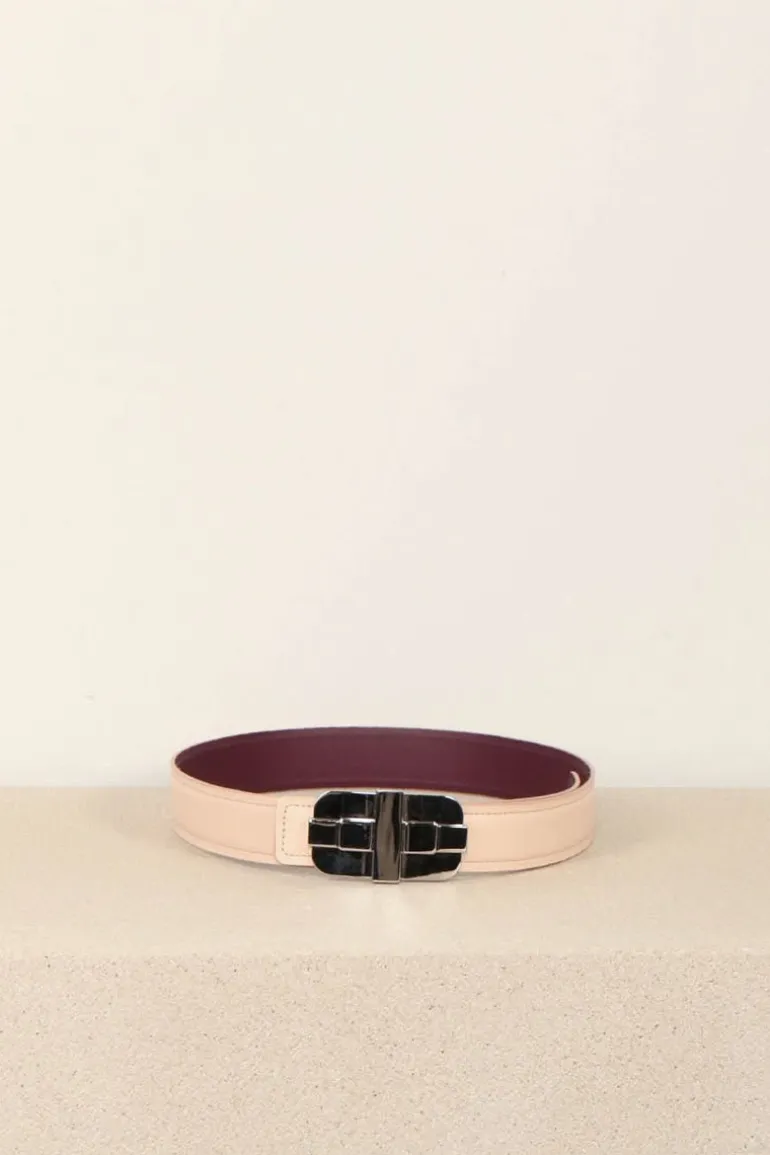 Morobé Riem - La ceinture - Nude/silver