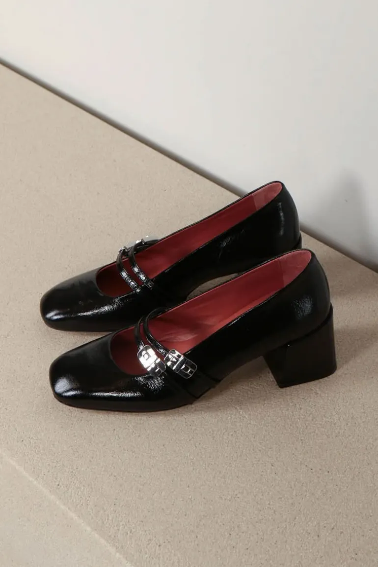 Morobé Ballerina's - Fae 01 - Black varnish