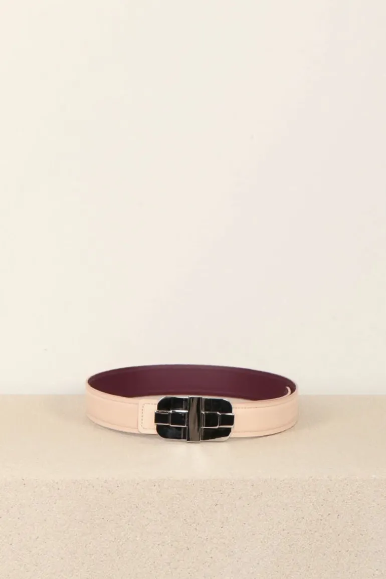 Morobé Riem - La ceinture - Nude/silver