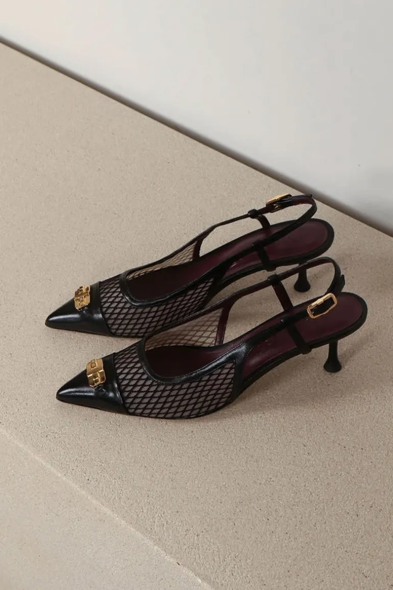 Morobé Sandalen - Delilah 02 - Black Mesh