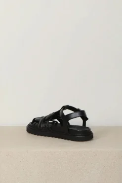 Morobé sandalen - ERIN 01 - BLACK LEATHER