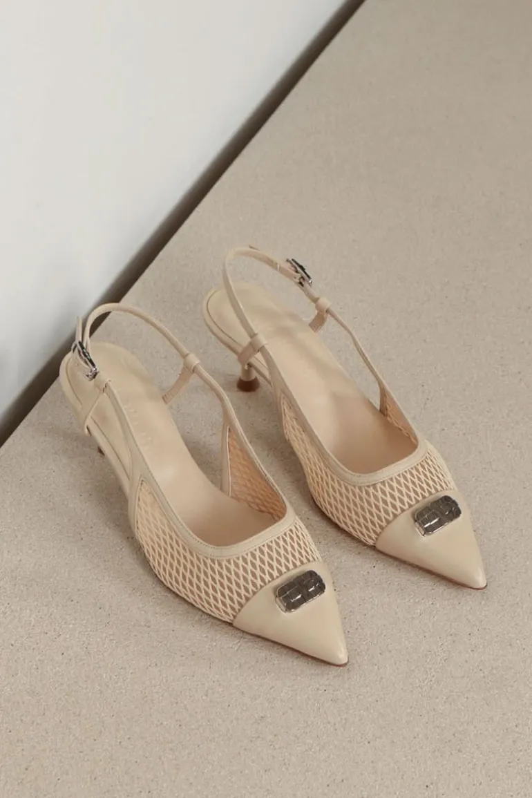 Morobé Sandalen - Delilah 01 - Nude Mesh