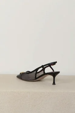 Morobé Sandalen - Delilah 02 - Black Mesh