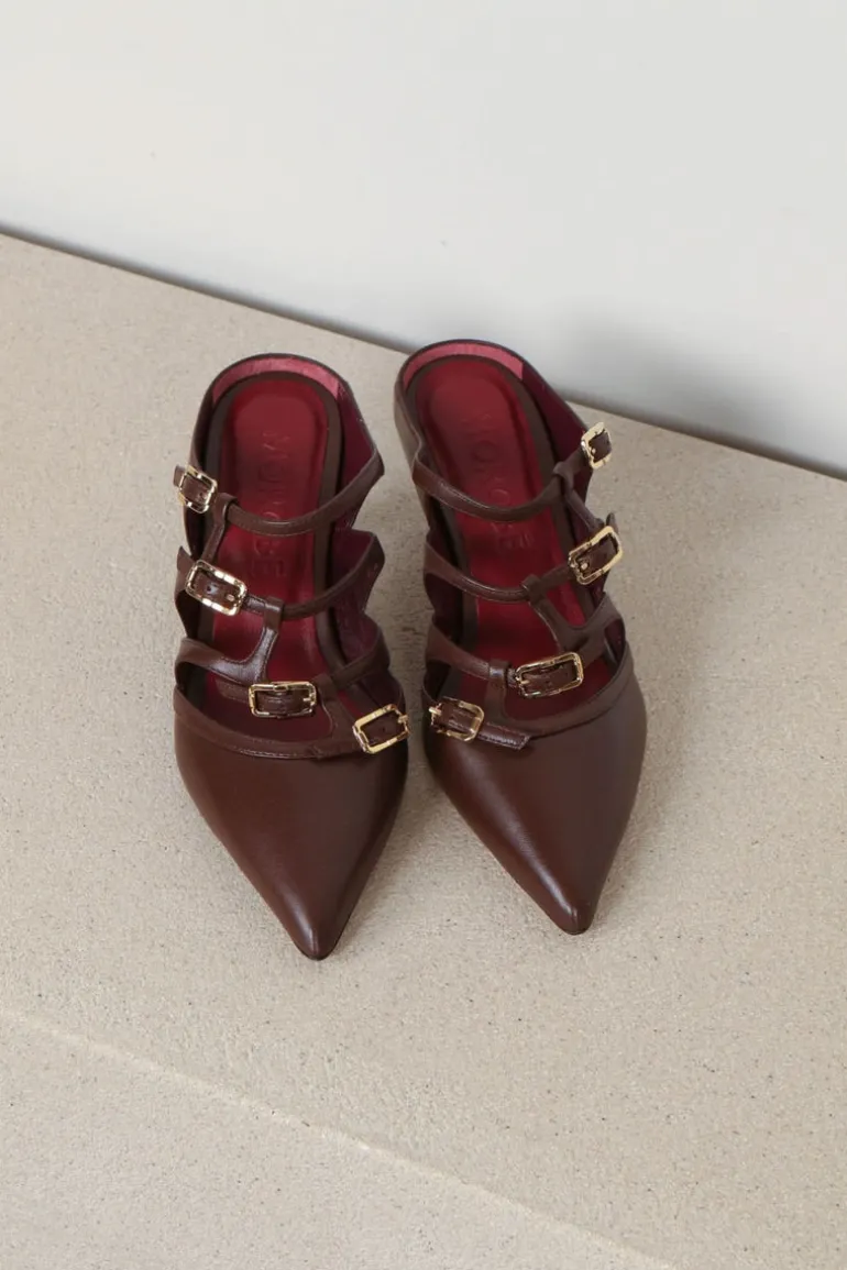 Morobe Sandalen - Simone 02 - Chocolat