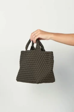 Naghedi Tas - St Barths mini tote -  Olive