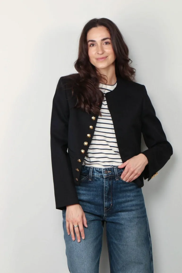 Nili Lotan Jacket - Patti - Short - Black