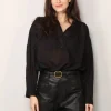 NILI LOTAN blouse - Miles - black