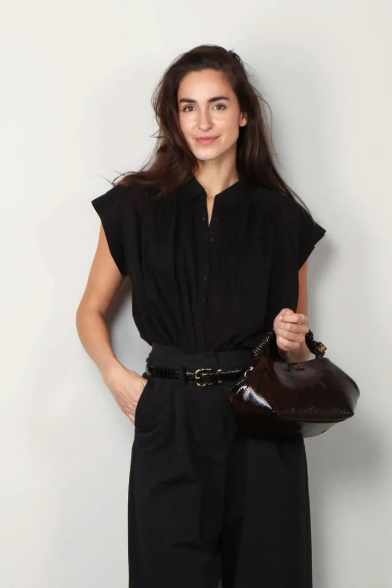 NILI LOTAN blouse - Normandy - black
