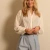 NILI LOTAN blouse - Neville - ivory
