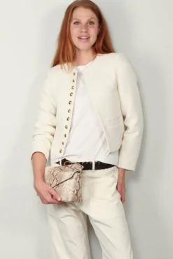 Nili Lotan Jacket - Patti - Short - Ivory