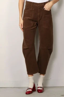 Nili Lotan Broek - Shon - Cigar Brown