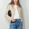 Nili Lotan Jacket - Patti - Short - Khaki