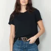 Nili Lotan T-shirt - Brady -  Dark navy