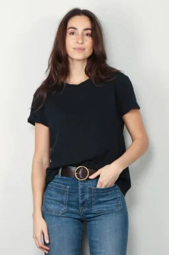 Nili Lotan T-shirt - Brady -  Dark navy
