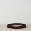 Nili Lotan Riem - Gabriele - Espresso - Antique Gold Buckle