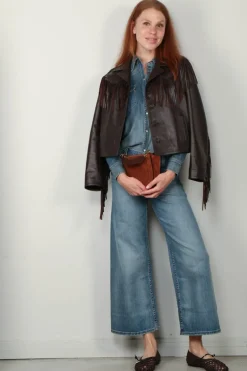 Nili Lotan Blouse - Travis - Classic Wash