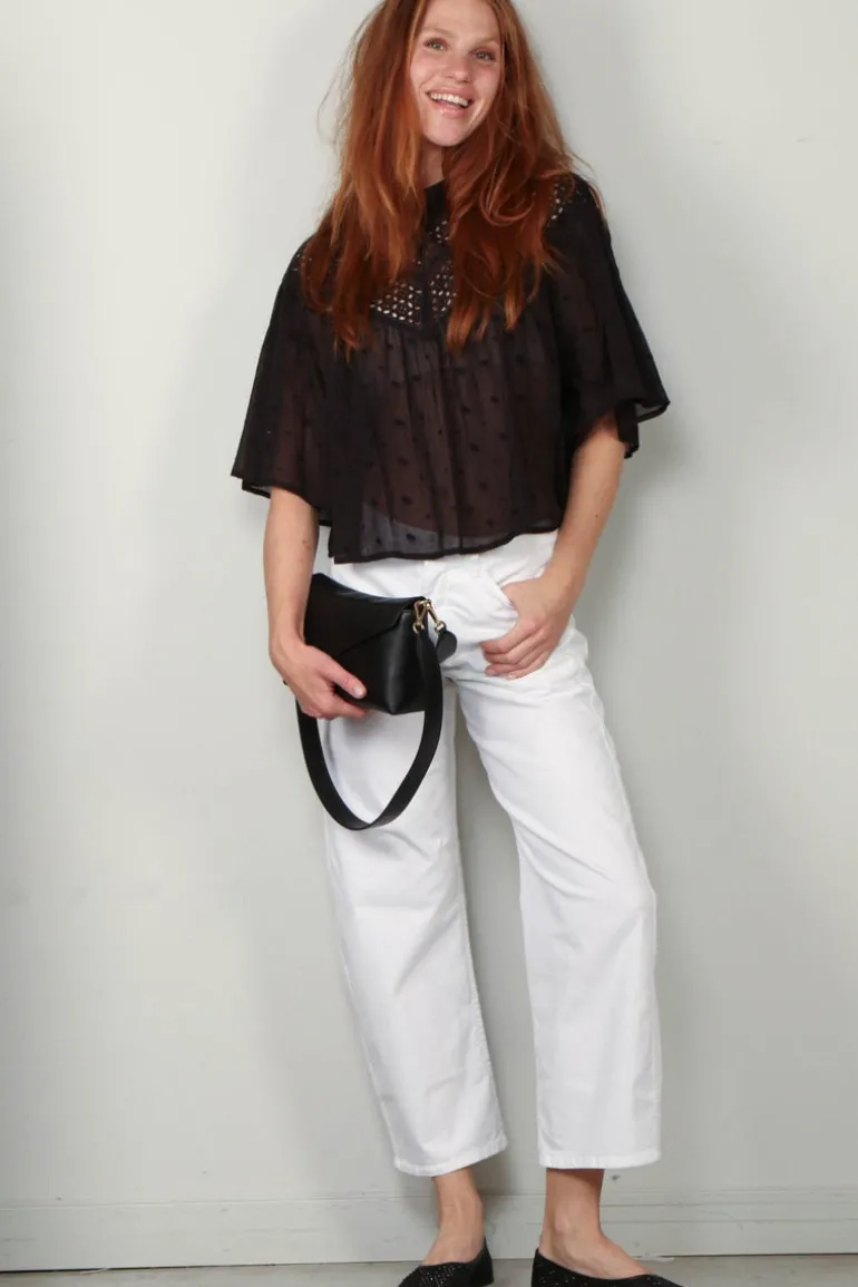 Nili Lotan Blouse - Mikki - Black