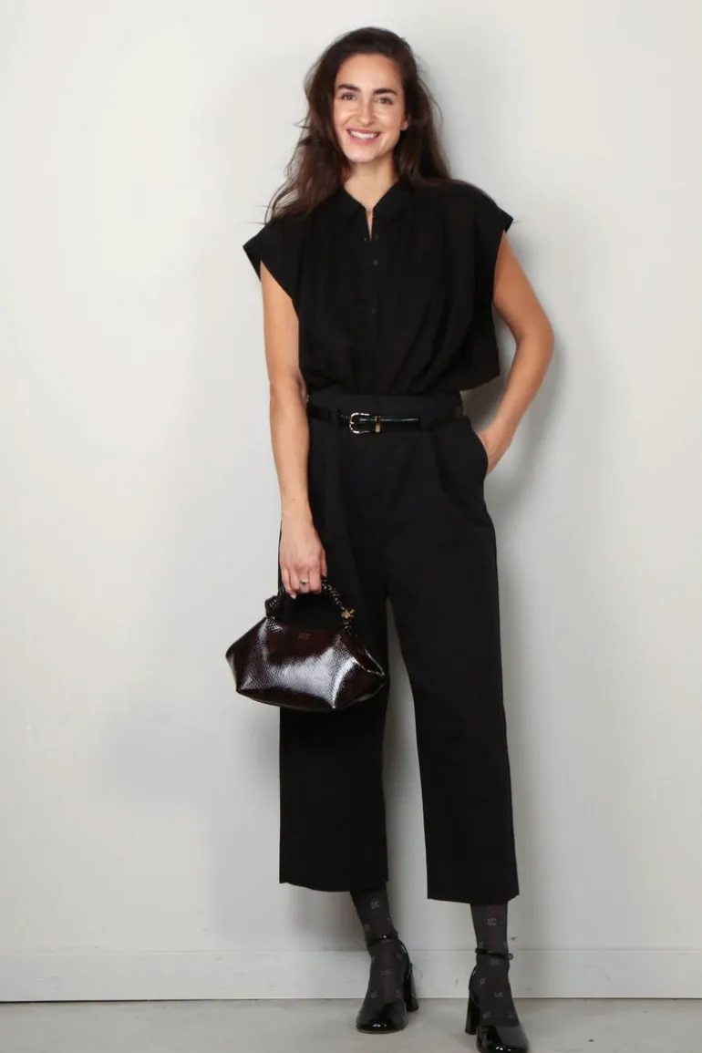 NILI LOTAN blouse - Normandy - black