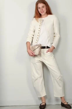 Nili Lotan Jacket - Patti - Short - Ivory