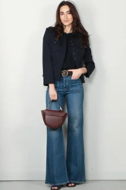 Nili Lotan T-shirt - Brady -  Dark navy