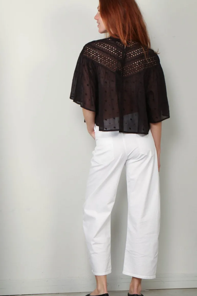 Nili Lotan Blouse - Mikki - Black