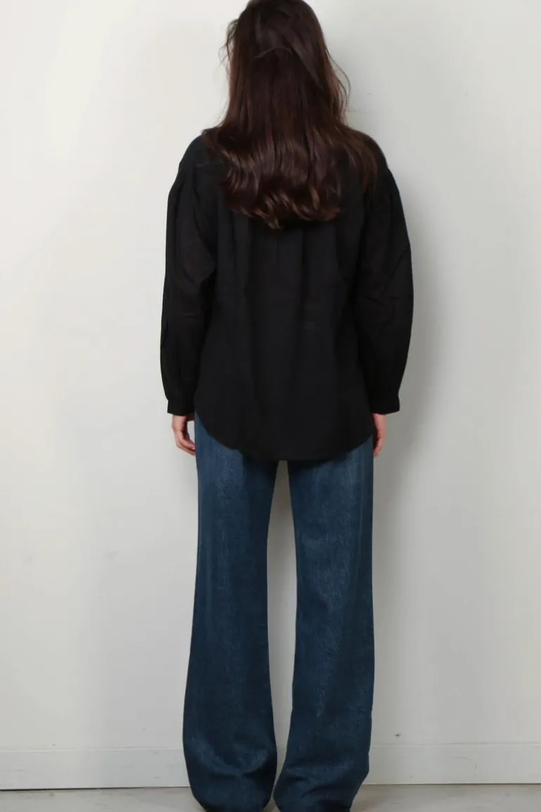 NILI LOTAN blouse - Neville - midnight