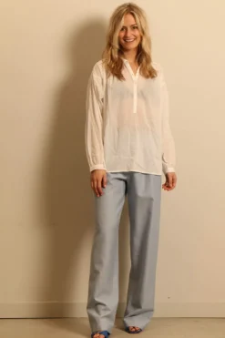 NILI LOTAN blouse - Neville - ivory