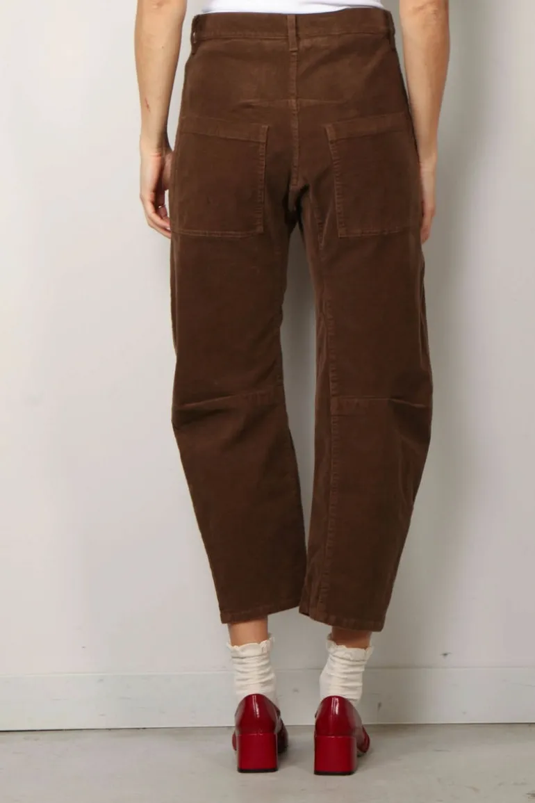 Nili Lotan Broek - Shon - Cigar Brown