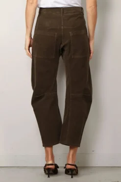 Nili Lotan Broek - Shon - Dark Umber