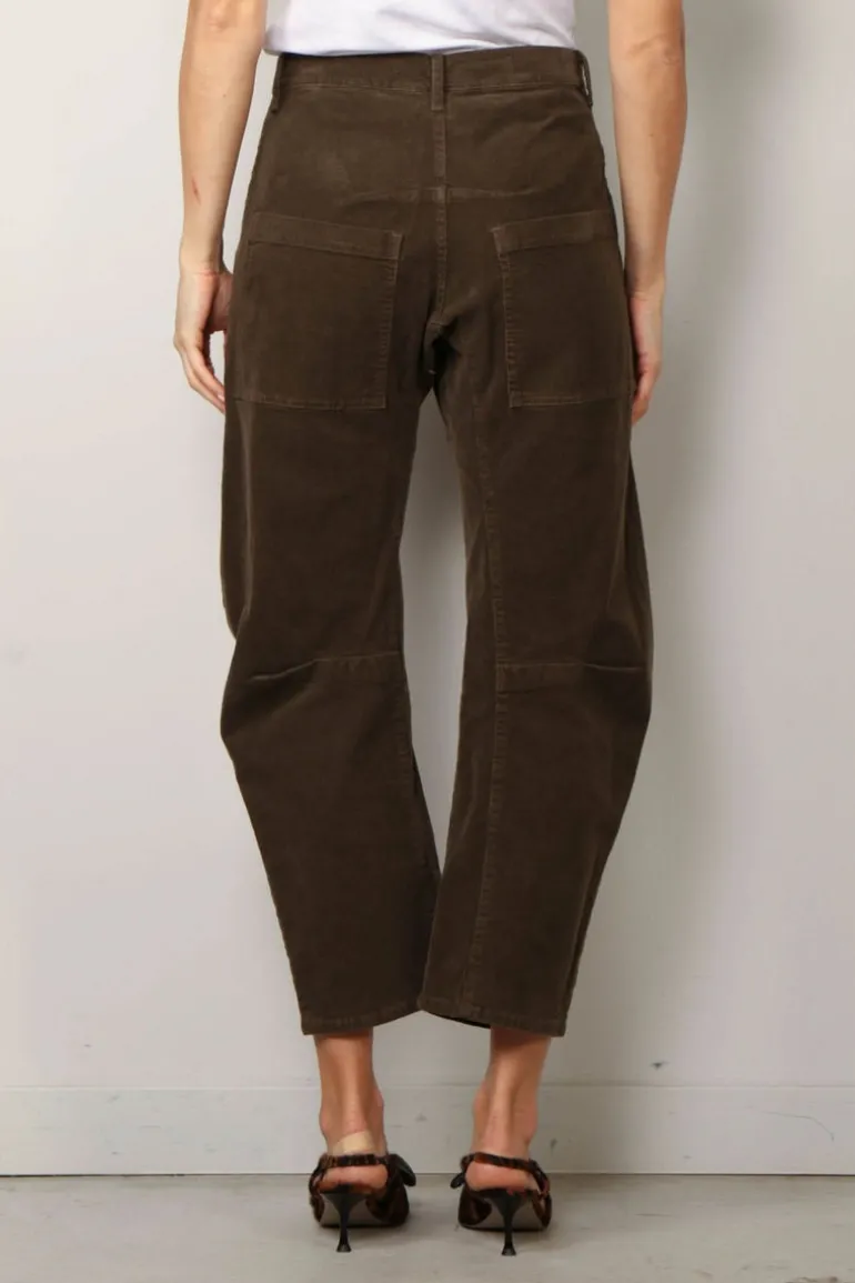 Nili Lotan Broek - Shon - Dark Umber