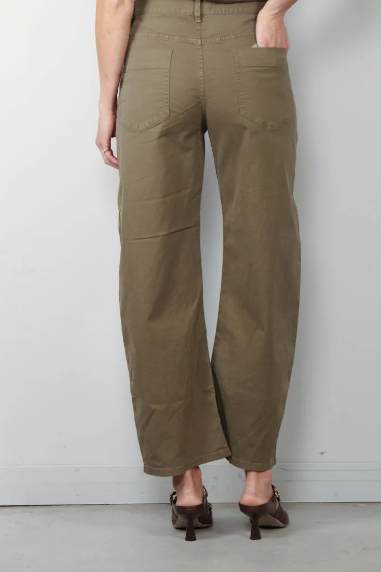 Nili Lotan Broek - Tribeca - Military Green