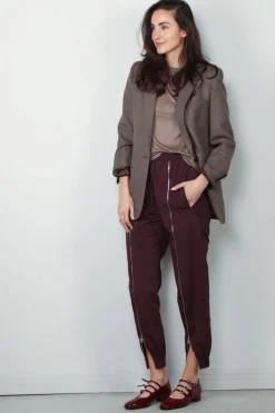 Nili Lotan Blazer - Diane - Taupe Grey