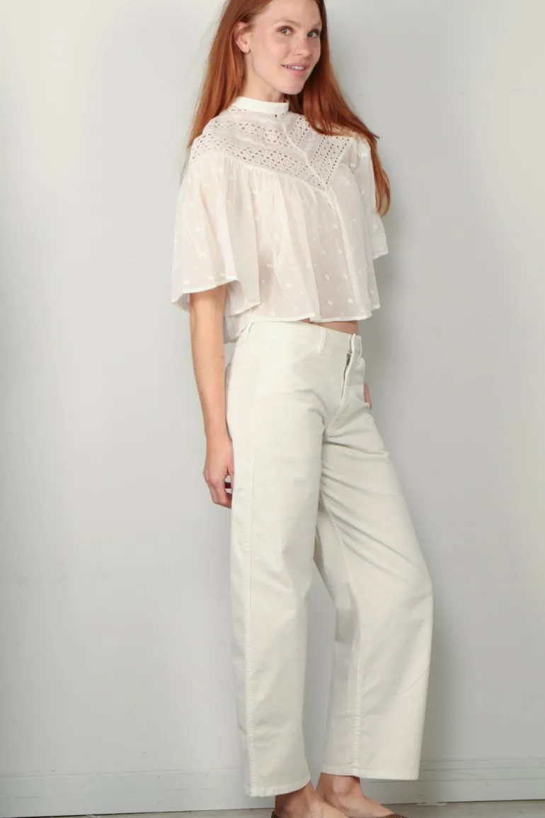Nili Lotan Blouse - Mikki - Ivory