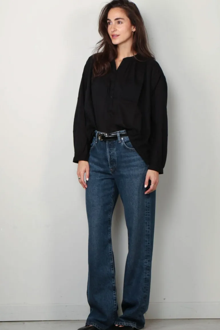 NILI LOTAN blouse - Neville - midnight