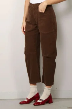 Nili Lotan Broek - Shon - Cigar Brown