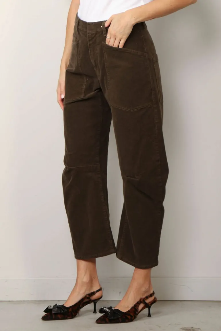 Nili Lotan Broek - Shon - Dark Umber
