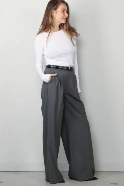 NILI LOTAN top - Long Sleeve - white
