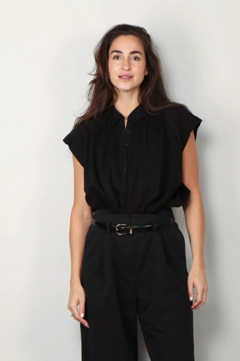 NILI LOTAN blouse - Normandy - black