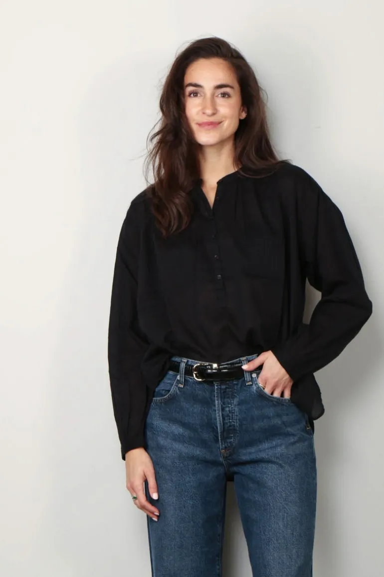 NILI LOTAN blouse - Neville - midnight