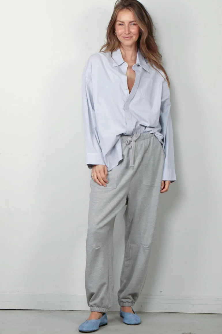 Nili Lotan Sweatpant - Dulce - Heather Grey