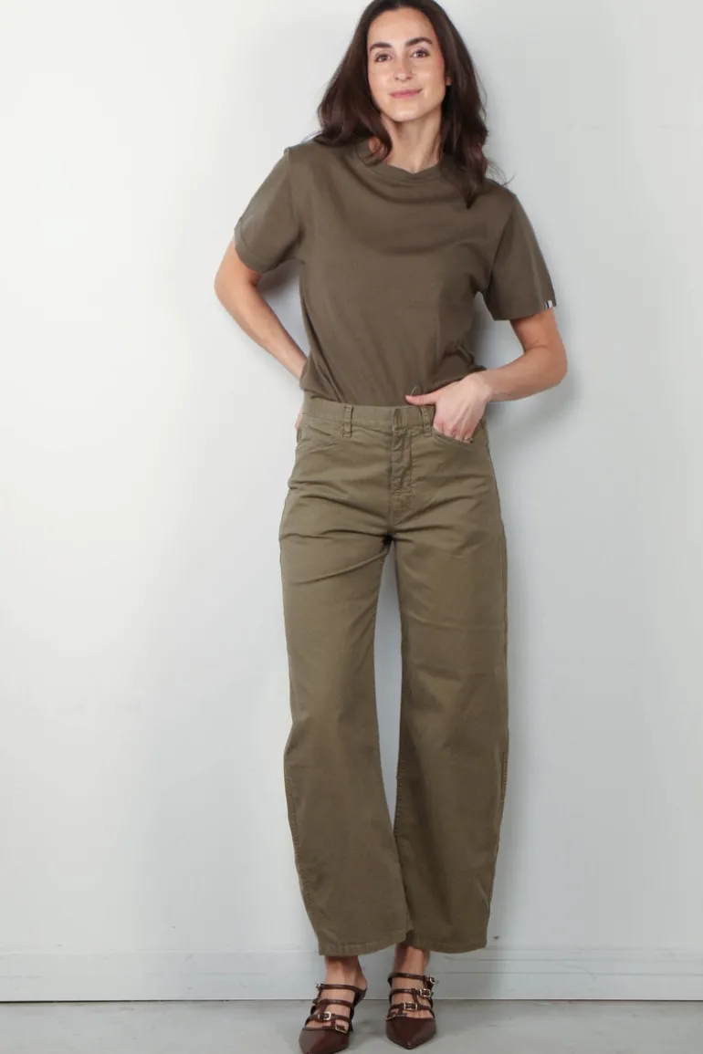 Nili Lotan Broek - Tribeca - Military Green
