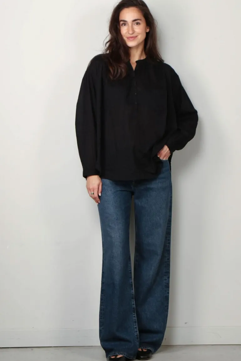 NILI LOTAN blouse - Neville - midnight