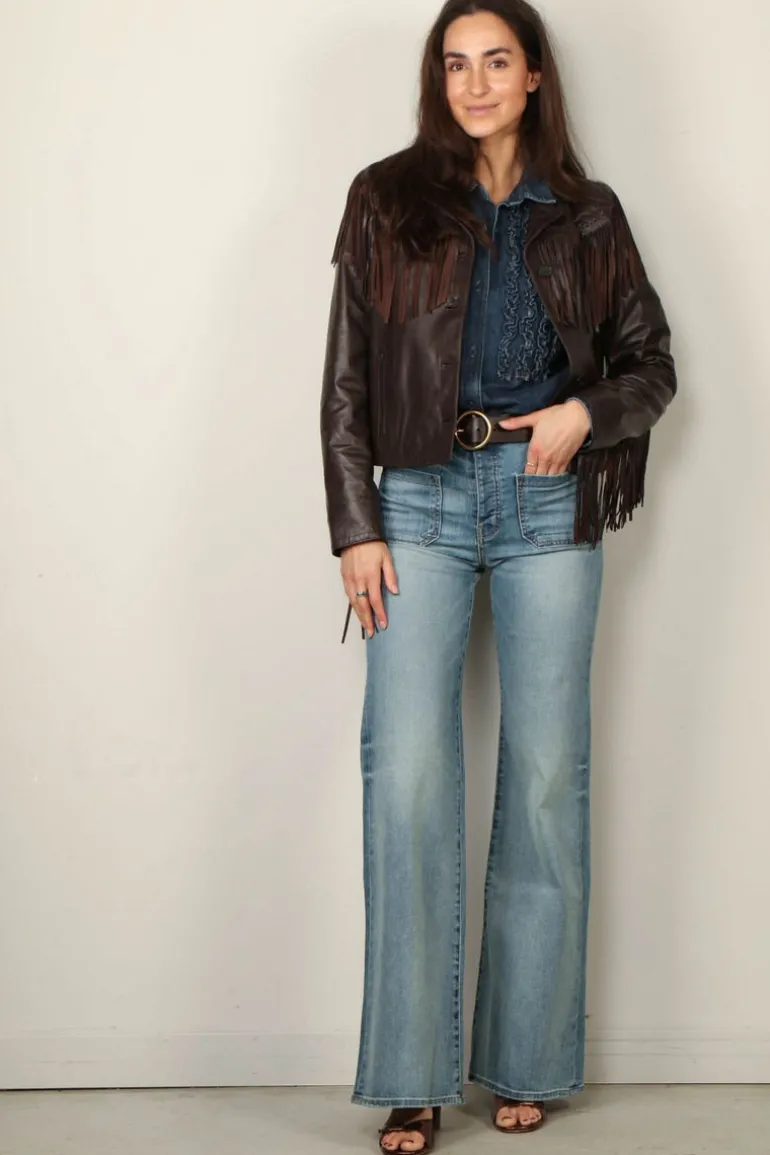 Nili Lotan Blouse - Lexa - Classic Wash