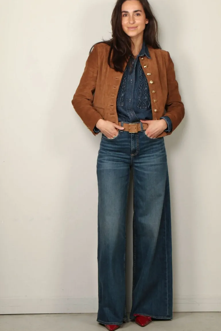 Nili Lotan Blouse - Lexa - Classic Wash